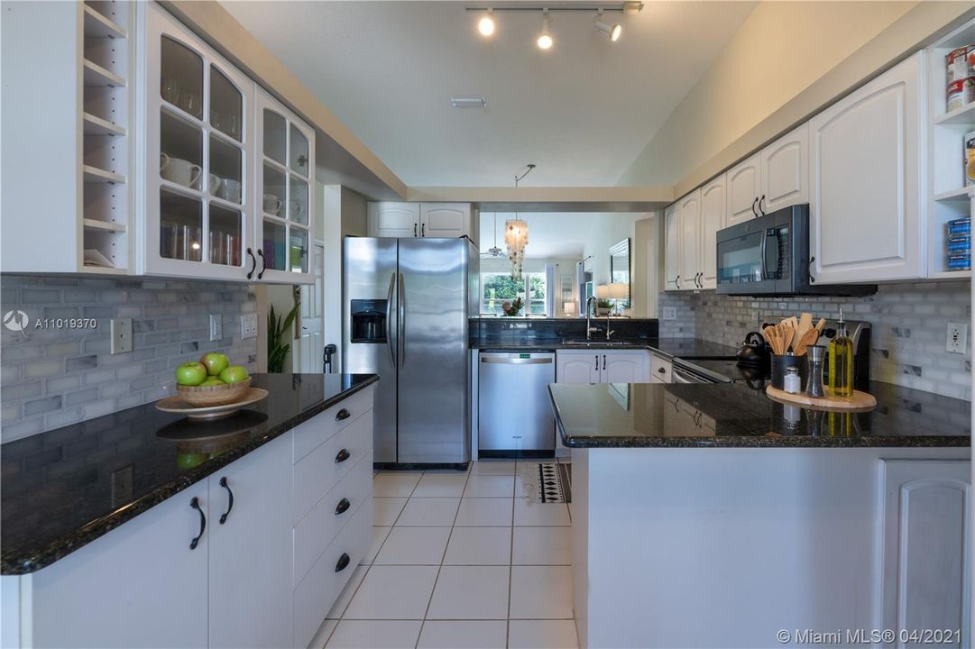 Kitchen, New Granite Countertops & Backsplash