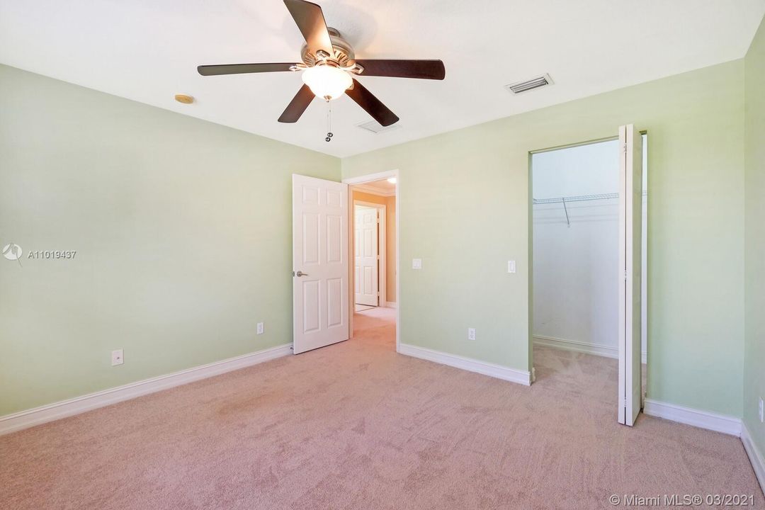 Bright Bedroom 4 with Walk-in Closet