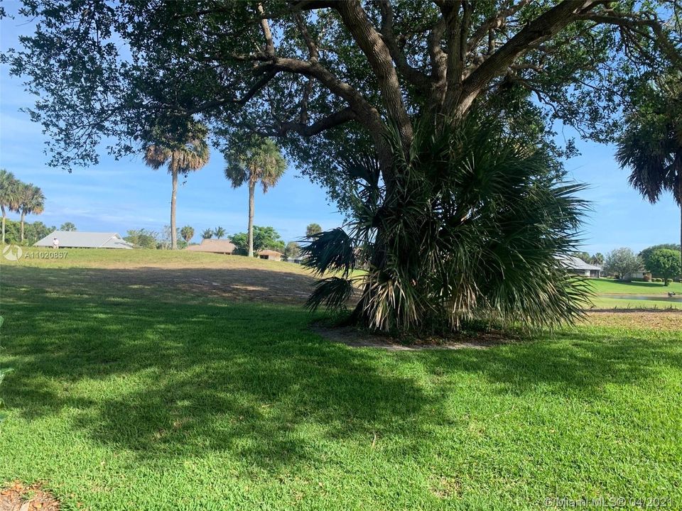 Rear View of Golf Course Hole 5