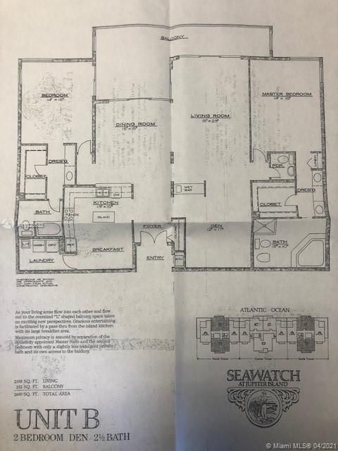 Unit floor plan