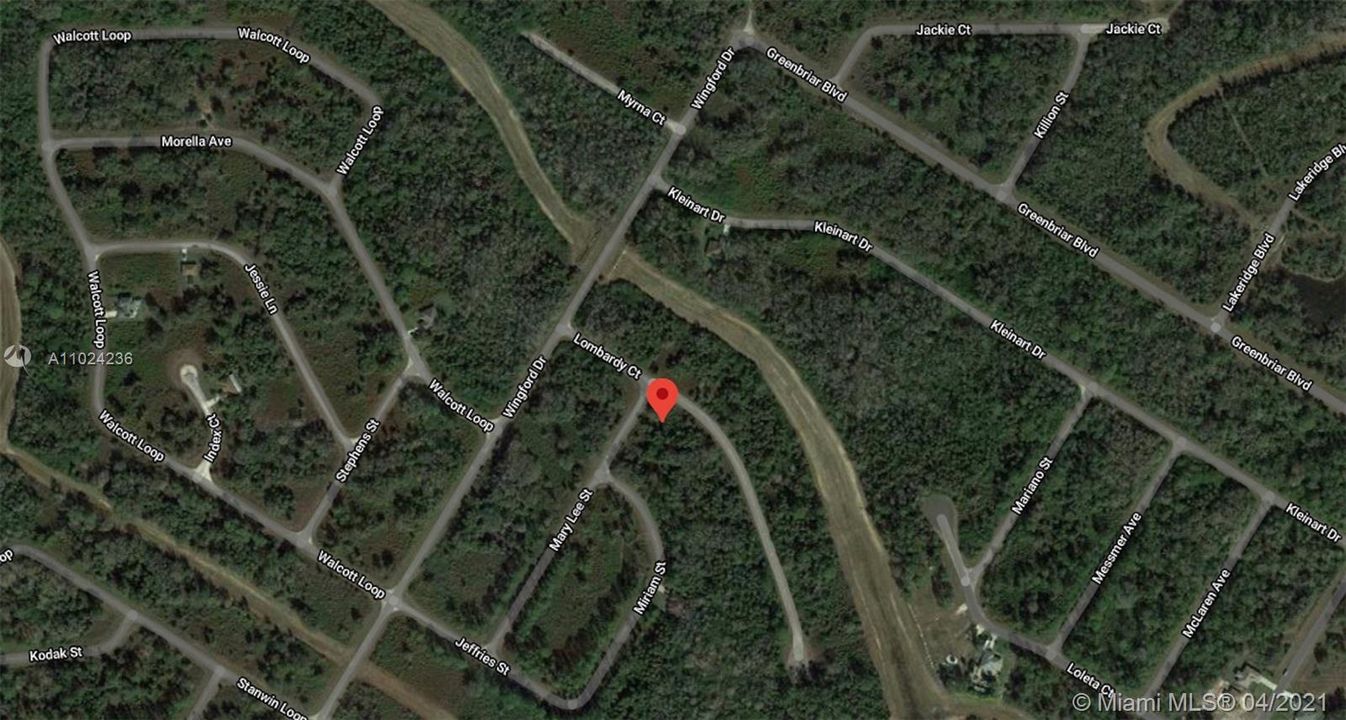 Recently Sold: $8,000 (0.25 acres)