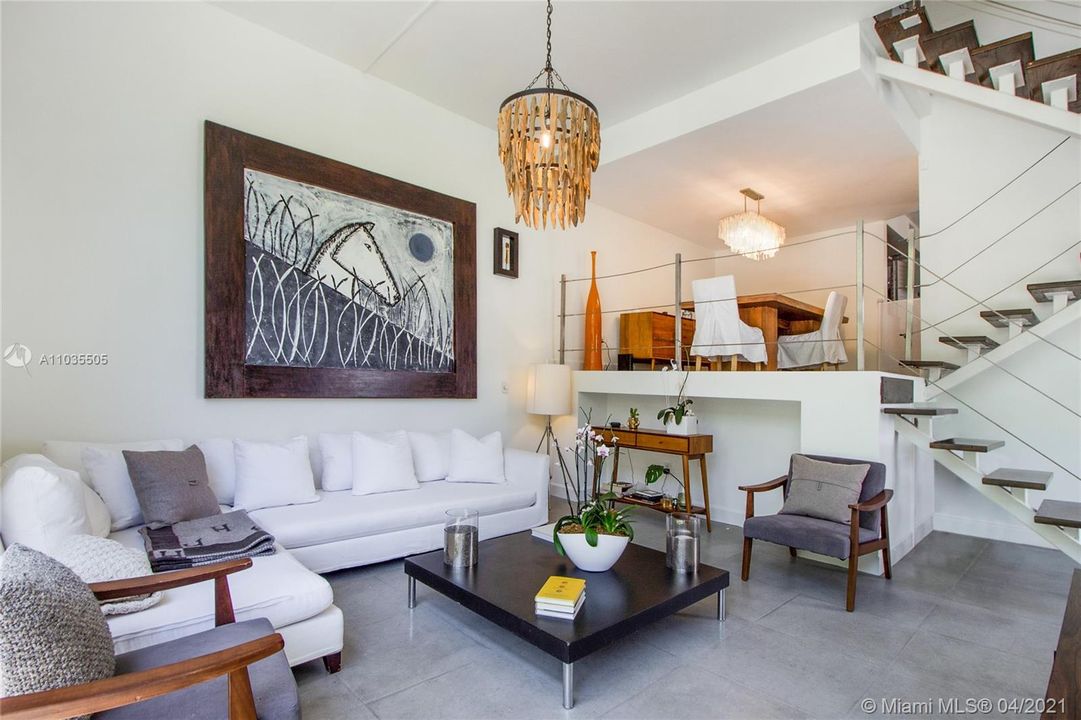 Living Room, open to Dining Level