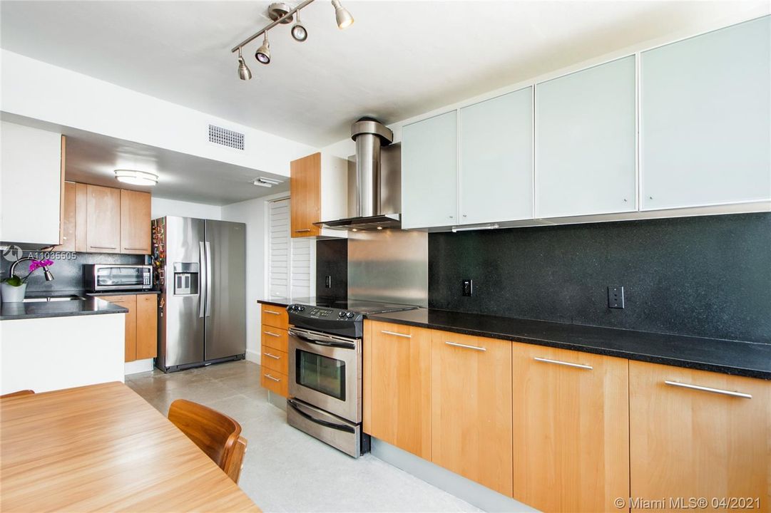 Kitchen, Italian Cabinets & Granite Counter Tops,