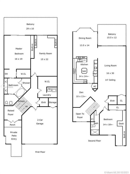 最近售出: $850,000 (2 贝兹, 2 浴室, 2815 平方英尺)
