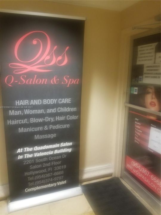 onsite beauty salon