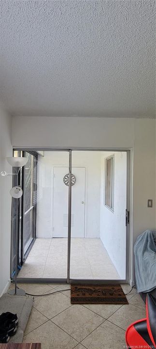 Porch Entry and Storage Room