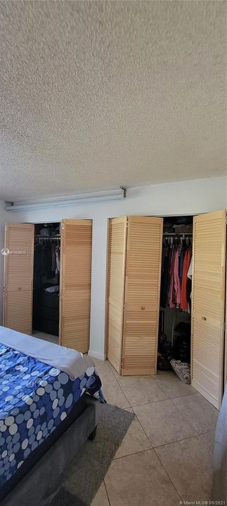 Spacious closets