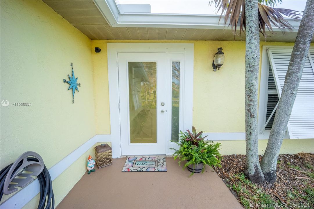 Front Door to Main House