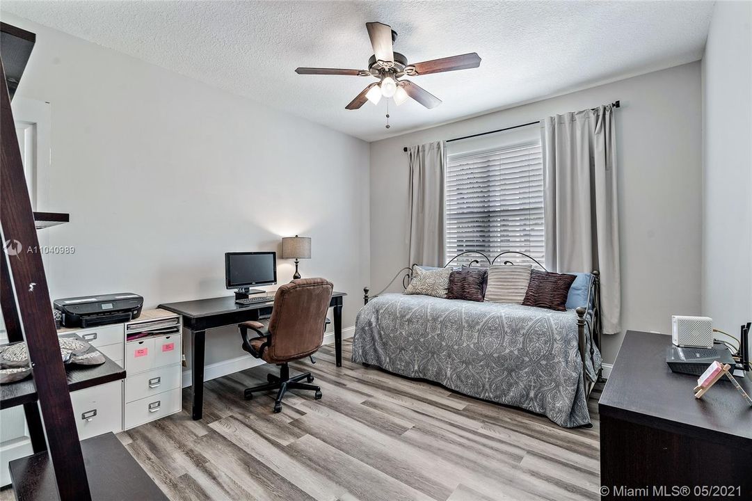 Second bedroom with walk in closet.