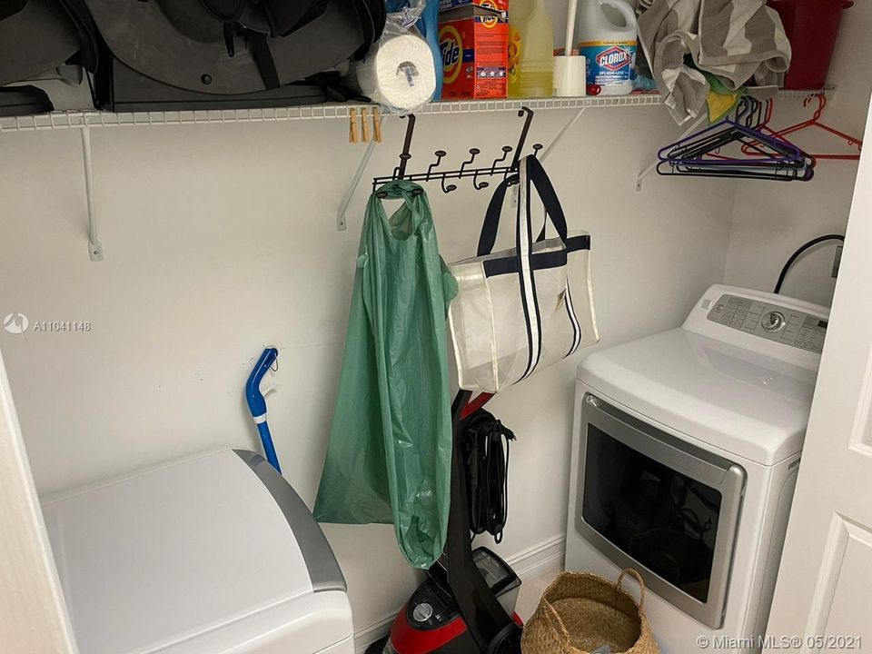 Laundry room.