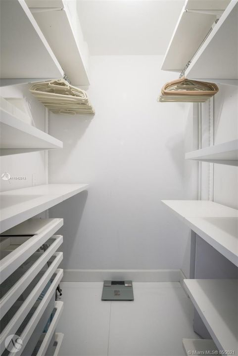 Master Walk-In Closet