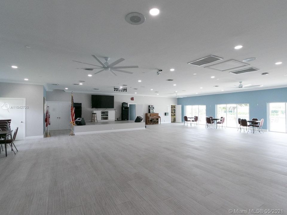 Interior of Clubhouse