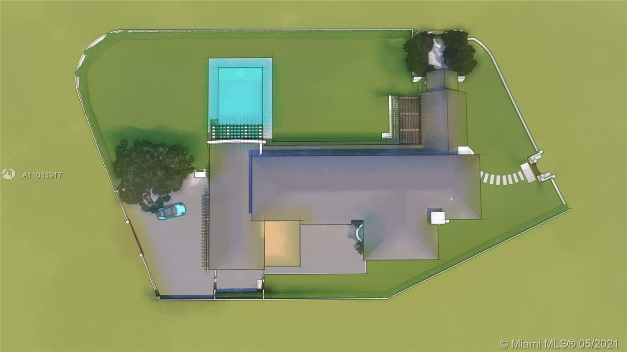 Architect's rendering, site view.