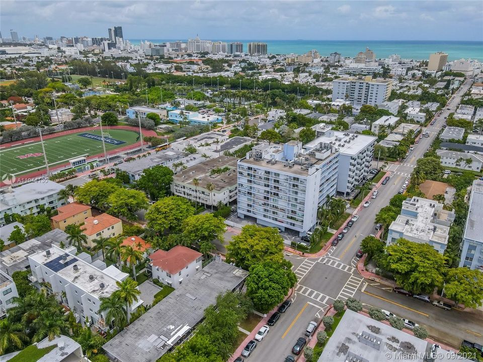 Located in the quiet side of South Beach but just a short walk to the beach and all of the action.