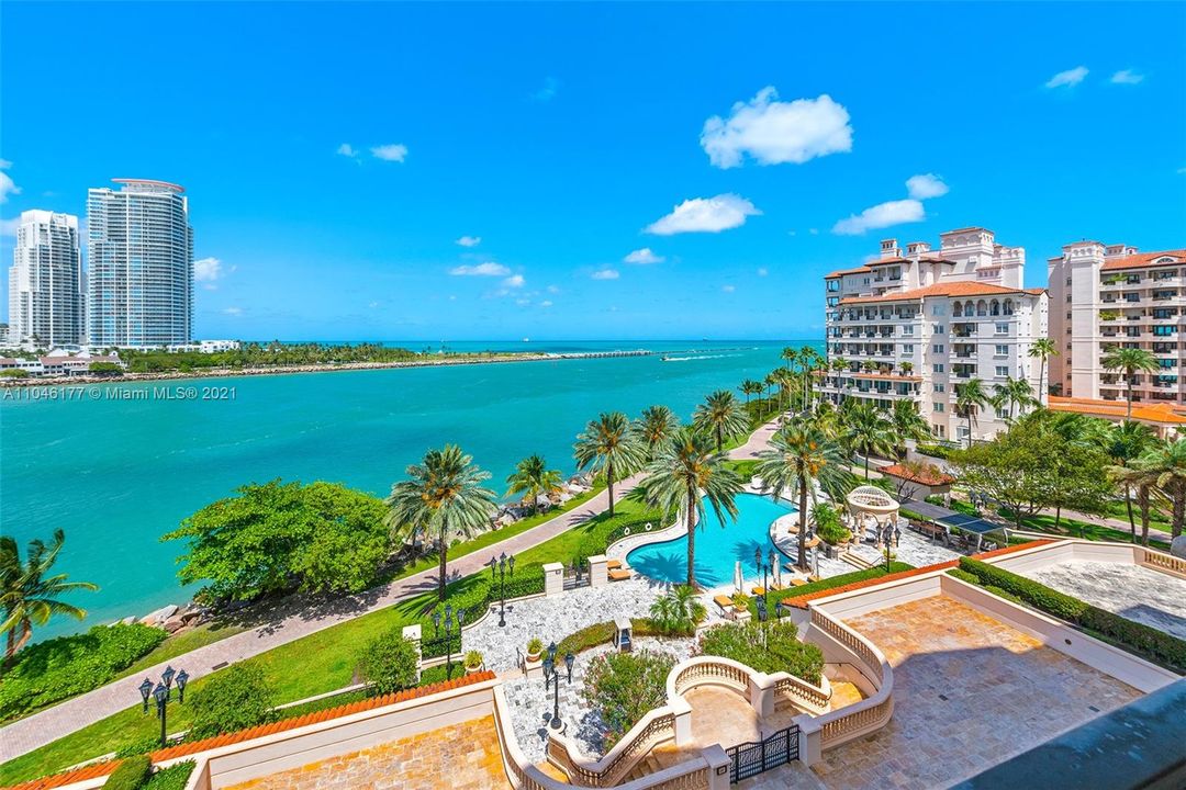 7153 Fisher Island Dr. Grand Main Terrace view 1778