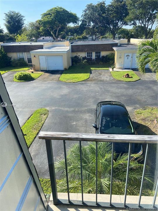 View from upstairs mater bedroom.