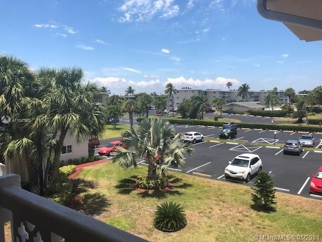 front of the apartment