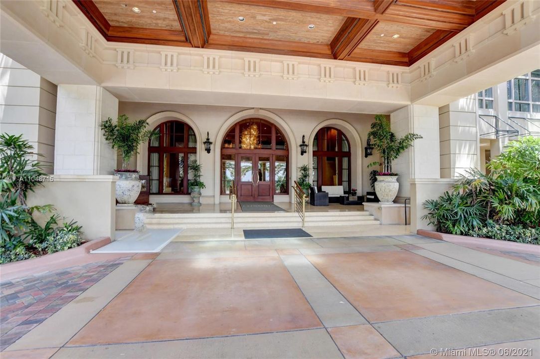 Luxuria Front Entrance