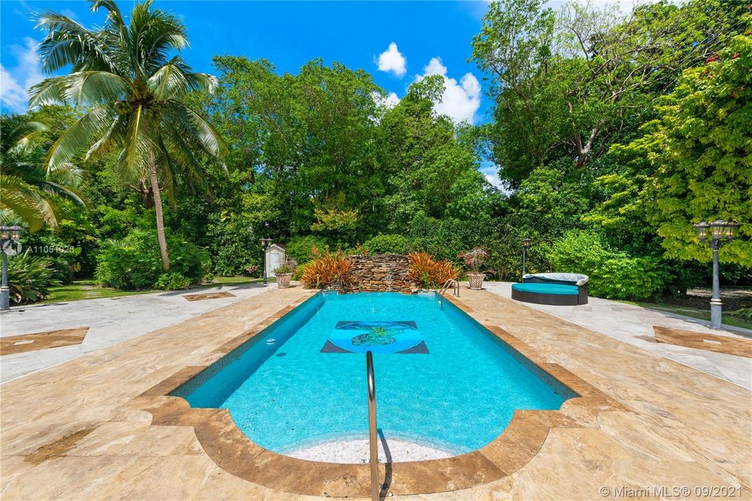 Spectacular outdoor living on this 1.51 acre lot in prime Coral Gables location!