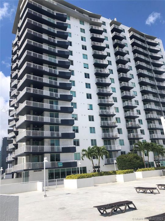 Condo Building from Pool Deck