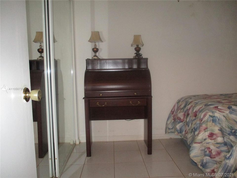 Desk in guest room