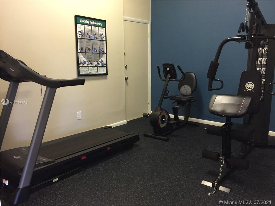 Fitness room