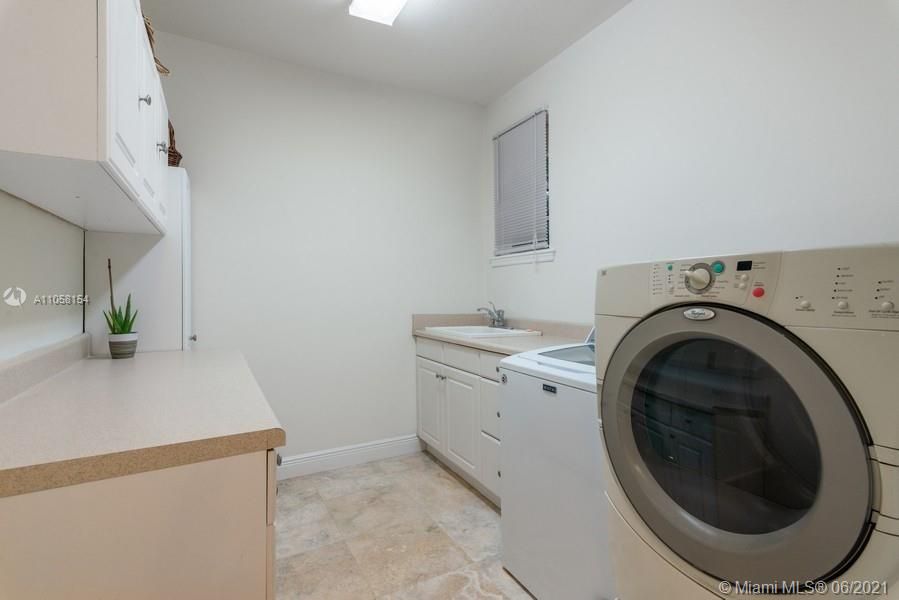 Oversized laundry room.