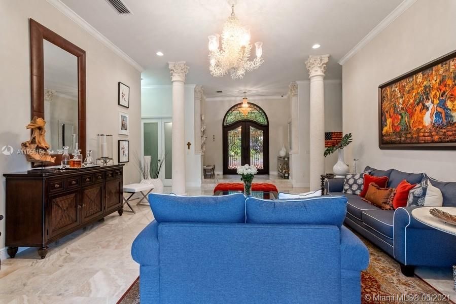 Formal living room and foyer.