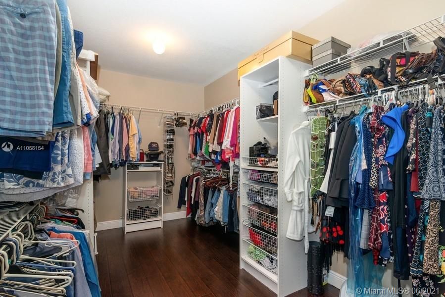 Master closet.