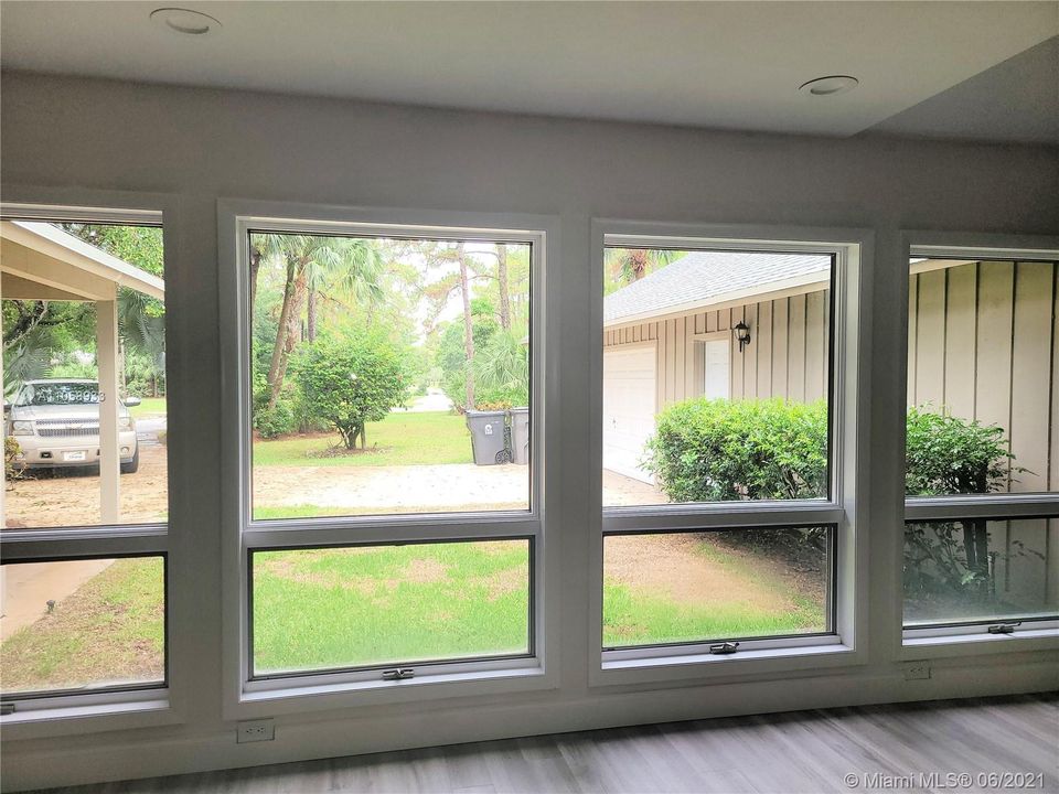 Beautiful windows everywhere let in tons of natural light.