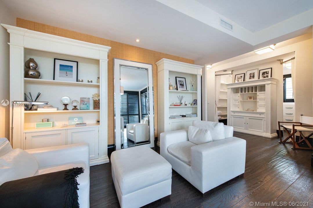 Sitting area in Master bedroom.