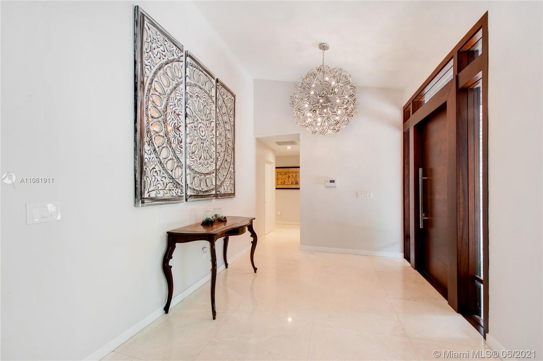 Exceptionally Beautiful Door And Formal Foyer