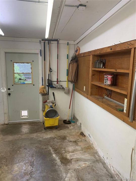 Garage Equipment room
