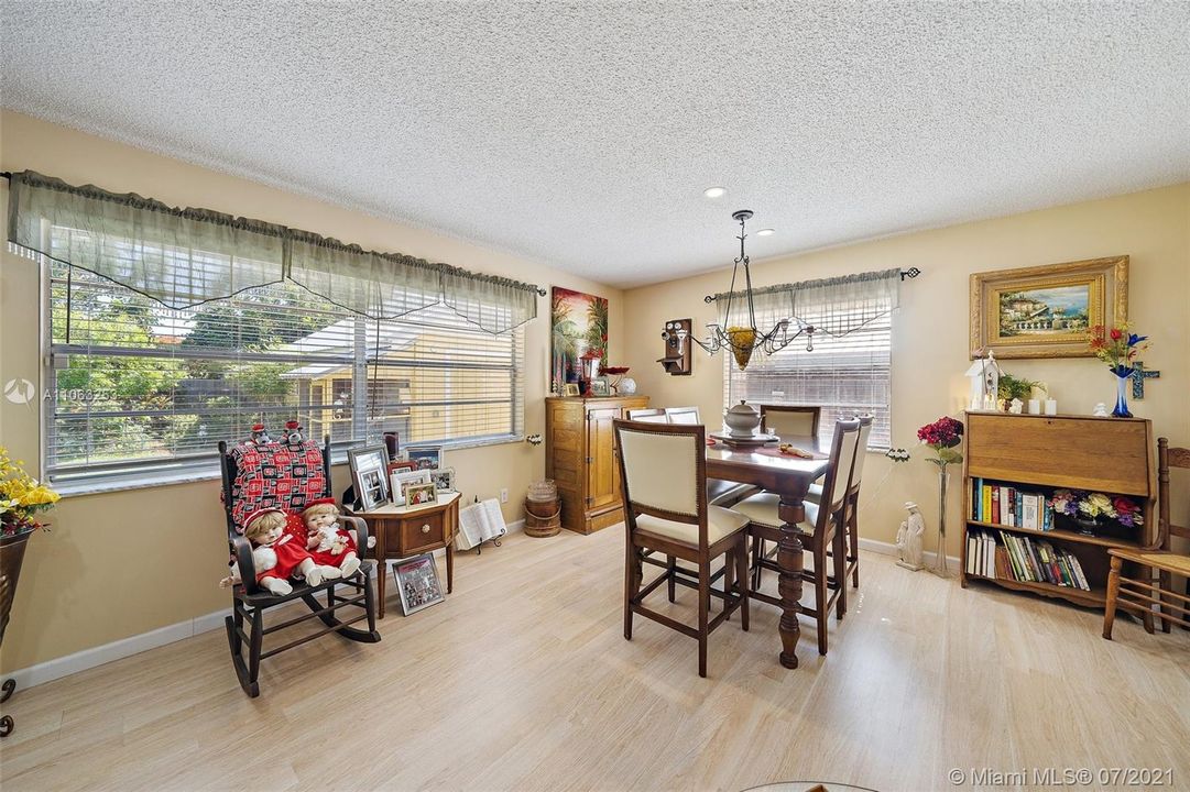 Large Windows in Bright Living Room