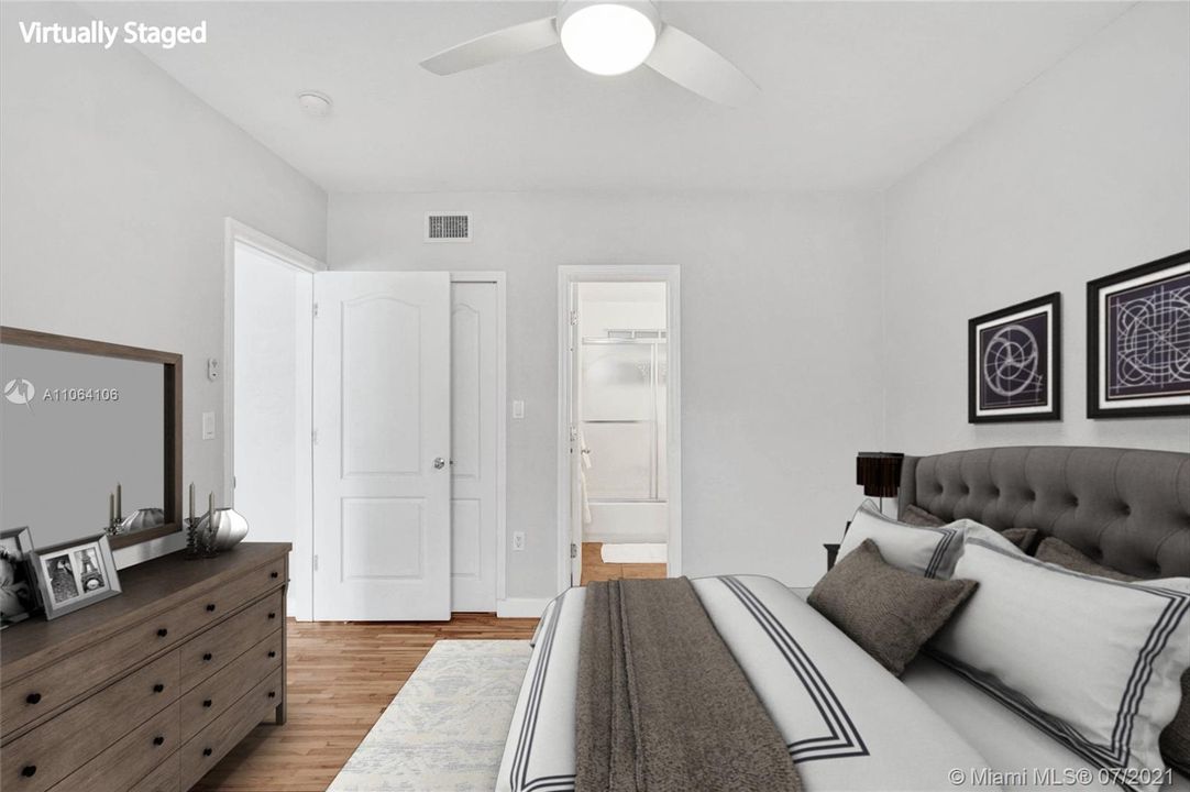 Saunter into your en suite bathroom after luxuriating in your comfortable bed