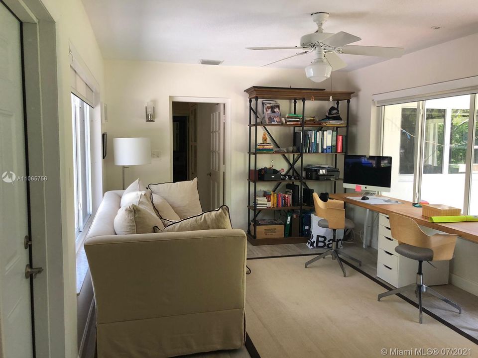 Studio, Den or Office with direct access to backyard garden and with separate entrance.