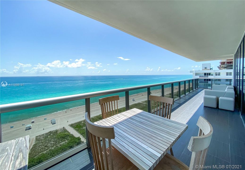 Ocean Views from the wrap around balcony