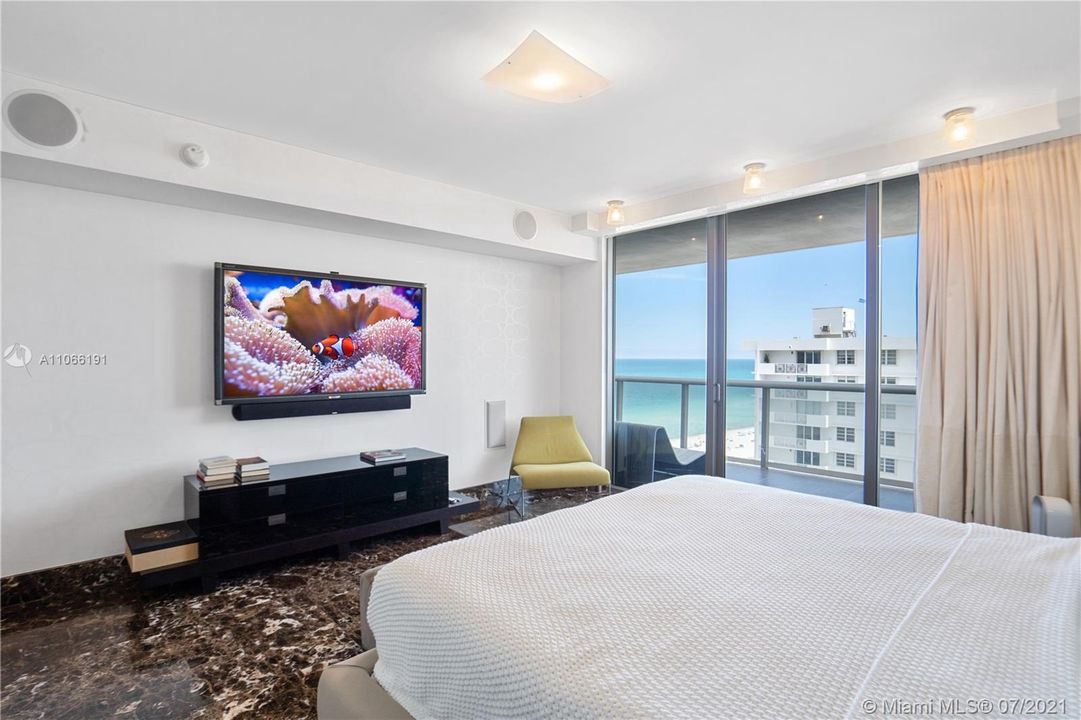 Master Bedroom with Ocean Views