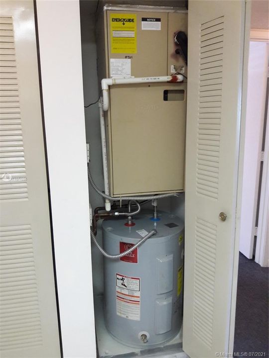 Newer hot water heater