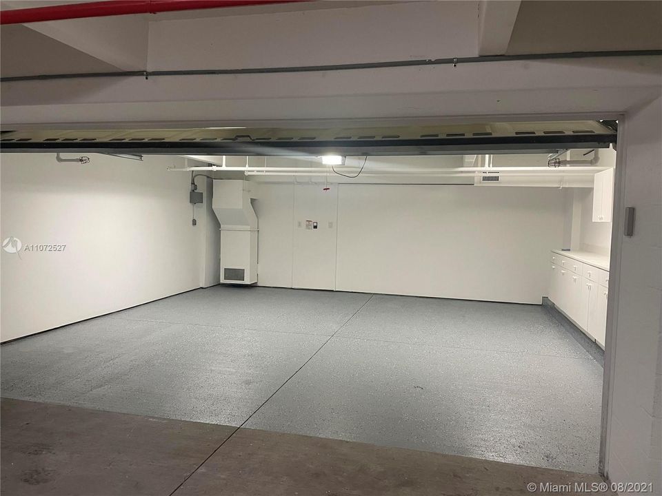 private 2 car garage with code plus 1 extra space