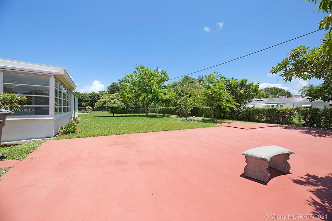 Concrete Pad adjacent to Road