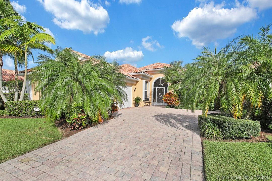 Front entrance to the home