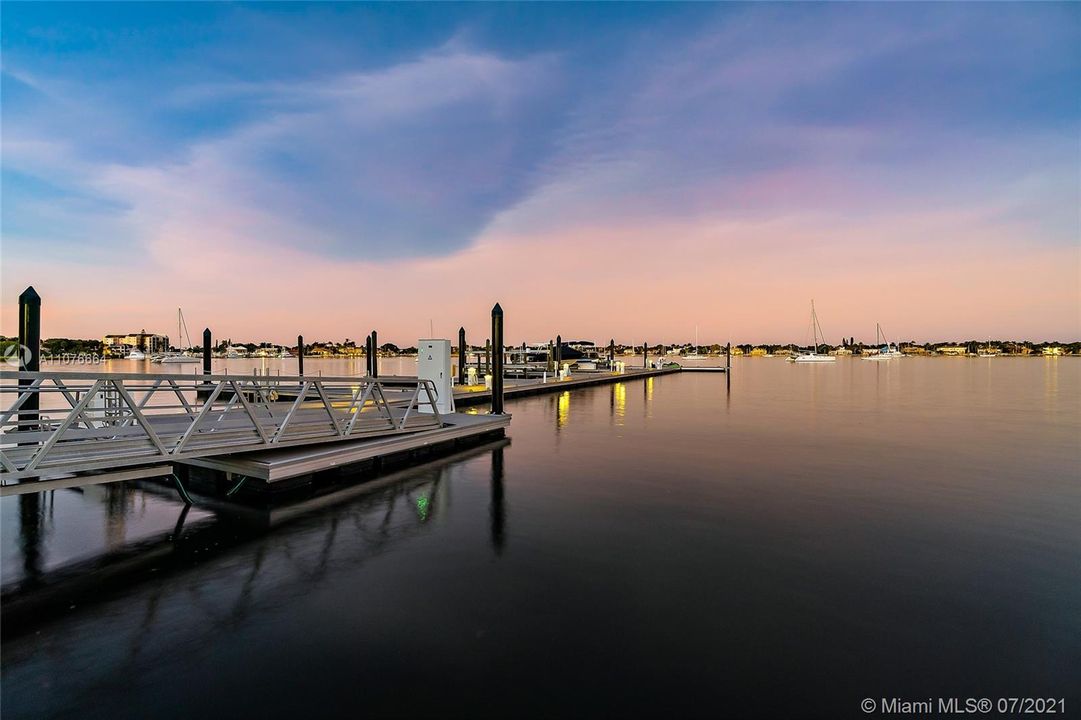 Water Club Dock Area