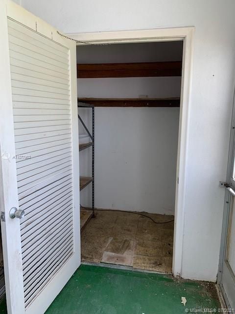 Additional Storage Closet on Patio