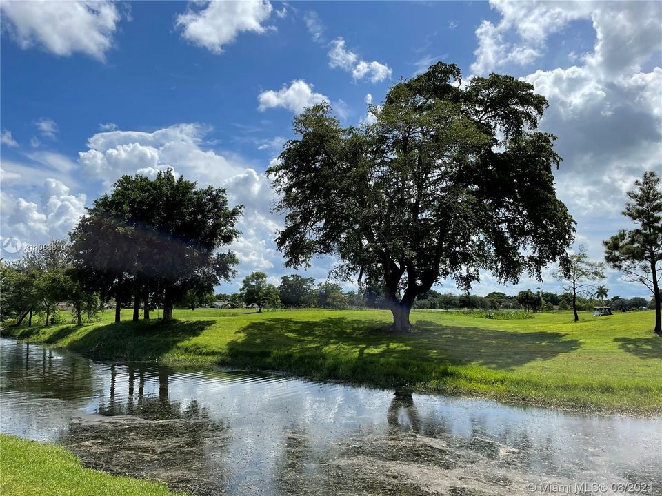 Overlooking Golf Course Lakes