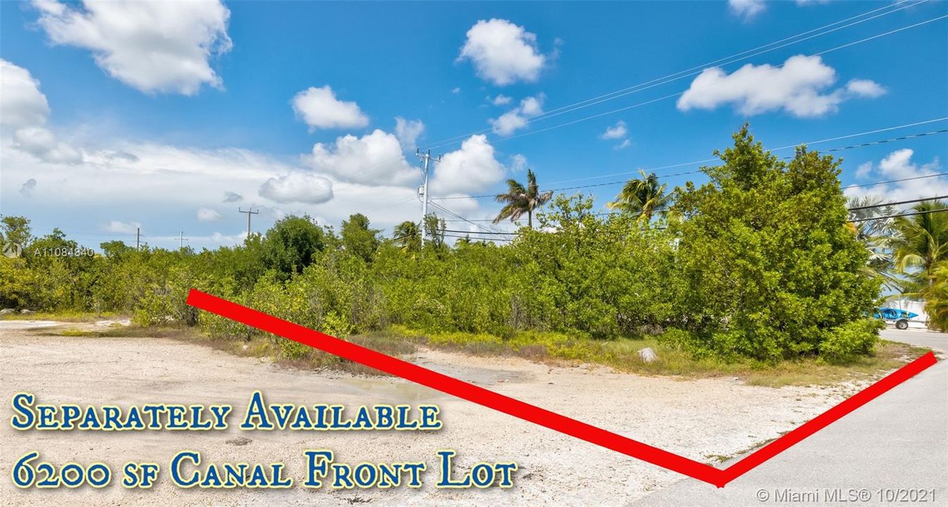 Additional OptionAdd this separately available navigable canal front lot great boating access