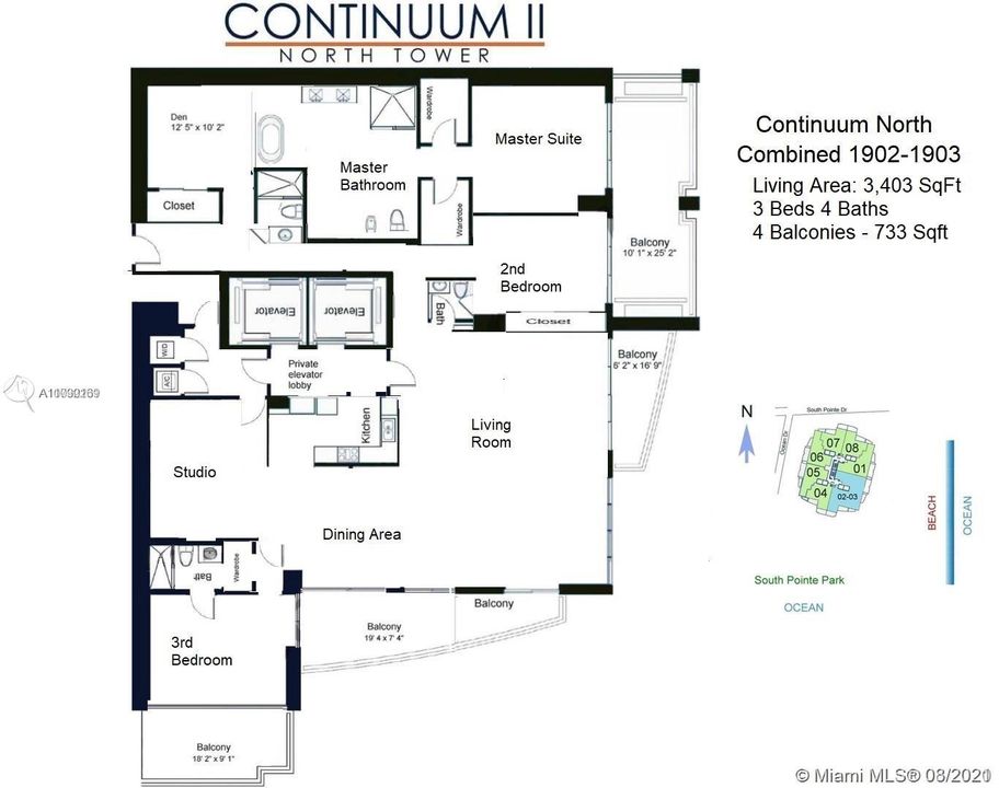 Recently Sold: $10,450,000 (3 beds, 4 baths, 3403 Square Feet)