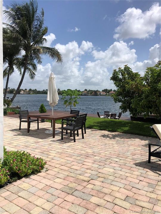 Patio with Lake View