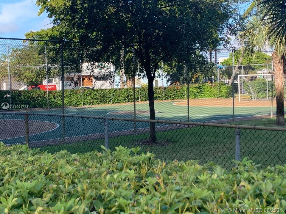 tennis court/soccer nets