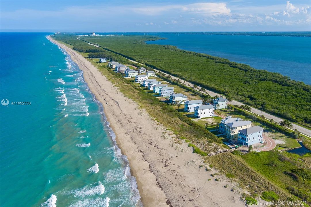 Unique oceanfront community on Hutchinson Island